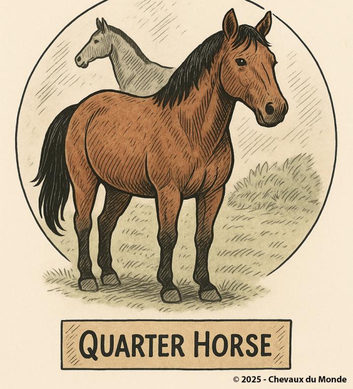 Tout savoir sur le quarter horse : histoire, caractéristiques et utilisation